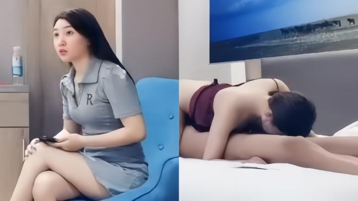 约了性感少妇,穿上红色睡衣69口交骑乘猛操,呻吟娇喘非常诱人